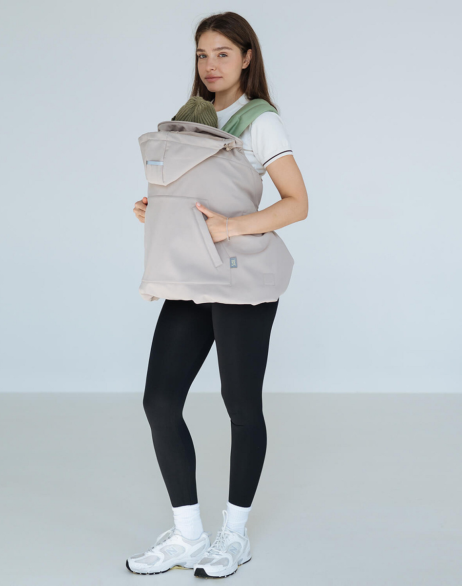 All-season Softshell babywearing cover