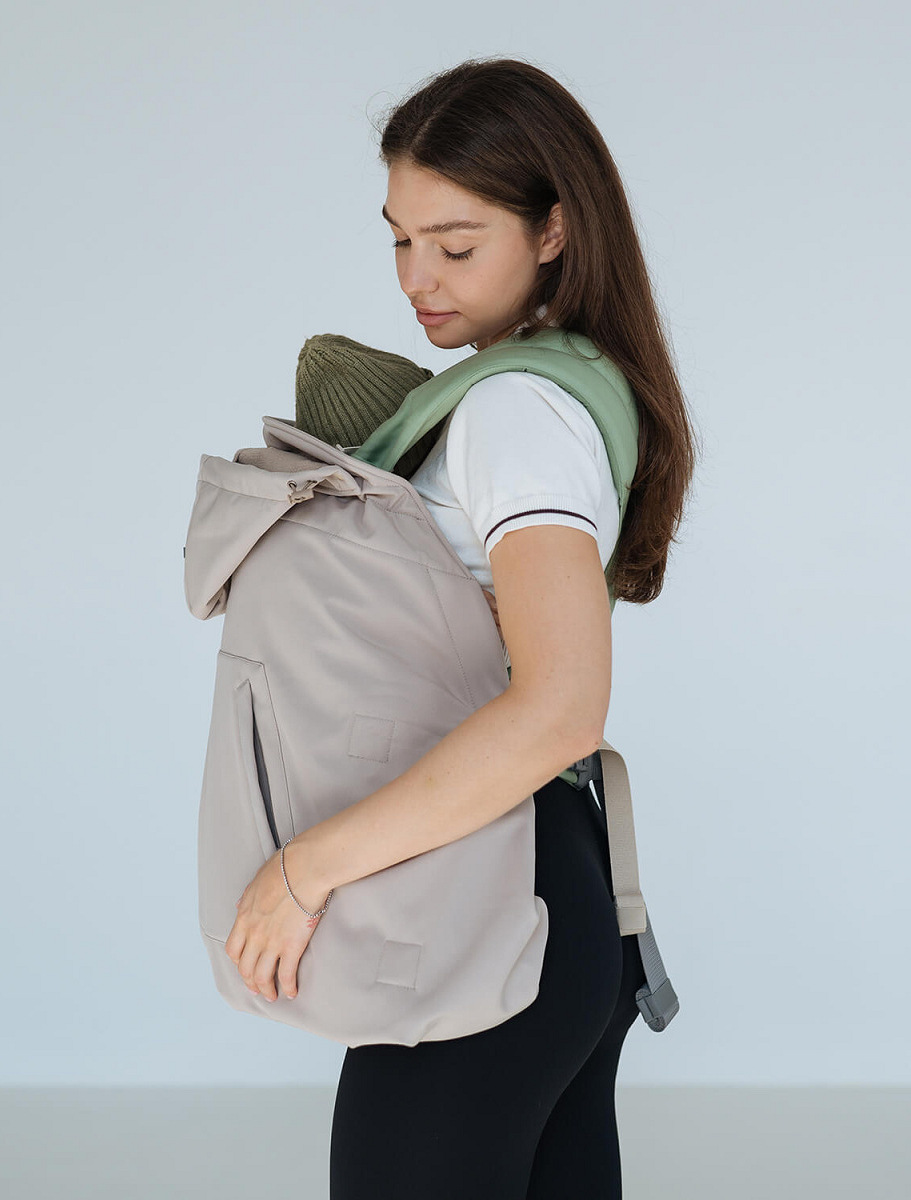 All-season Softshell babywearing cover