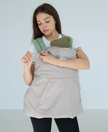 All-season Softshell babywearing cover