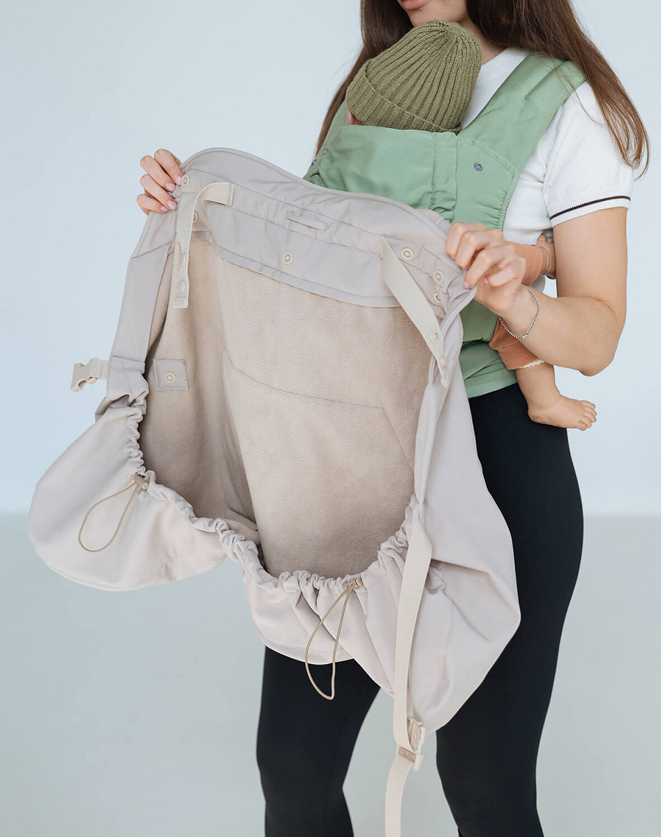 All-season Softshell babywearing cover