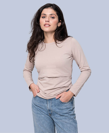 Maternity & nursing long sleeve