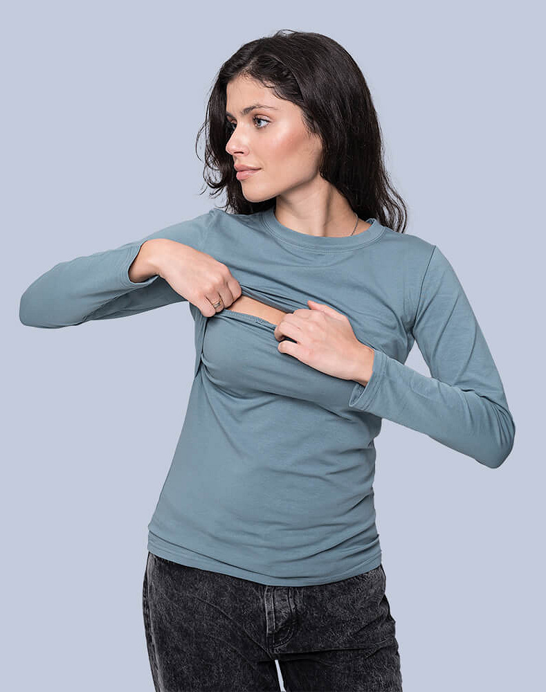 Maternity & nursing long sleeve