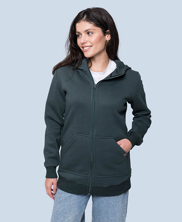 Warm maternity and babywearing hoodie