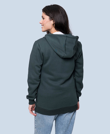 Warm maternity and babywearing hoodie