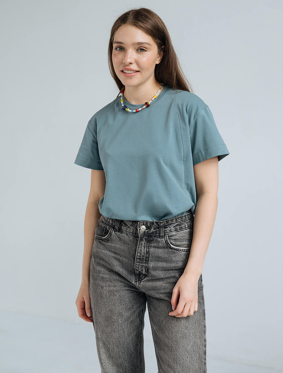 Oversized maternity and nursing t-shirt