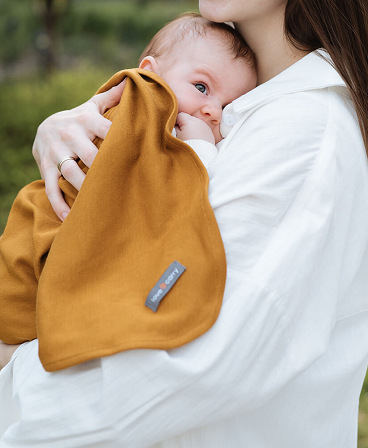 Stretchy swaddle blanket 110 x 90 cm