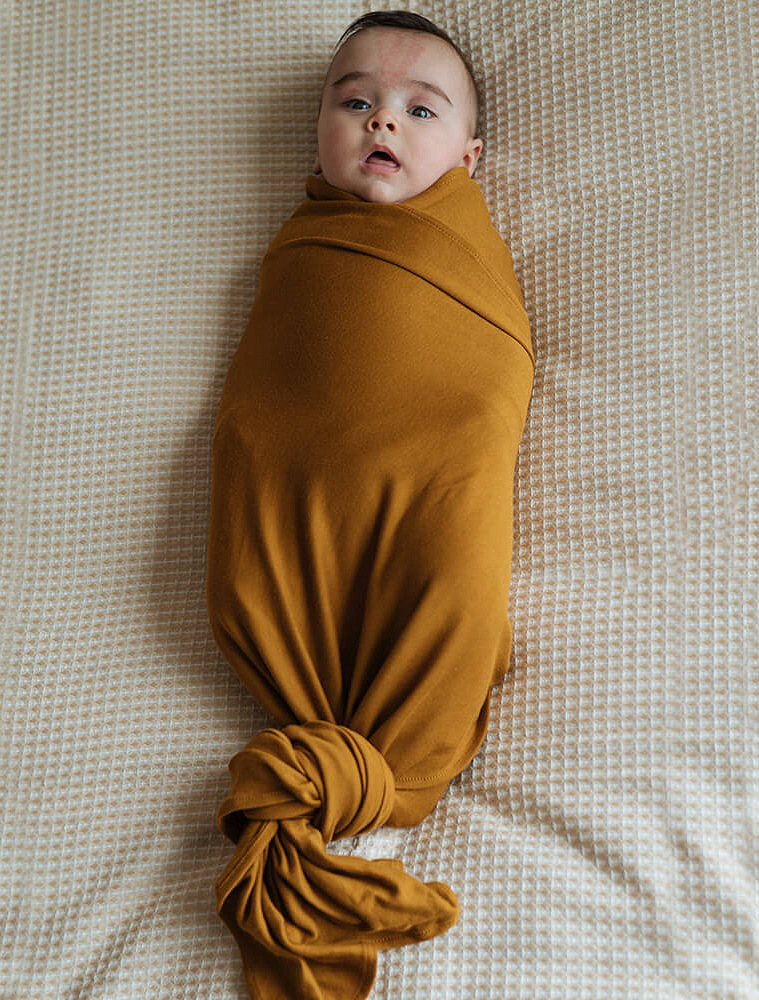 Stretchy swaddle blanket 110 x 90 cm