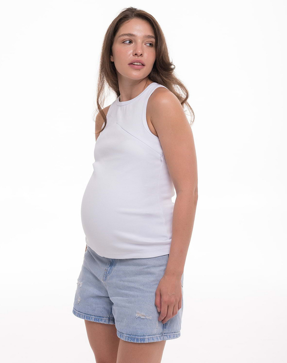 Maternity & nursing tank top
