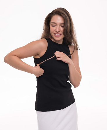 Maternity & nursing tank top