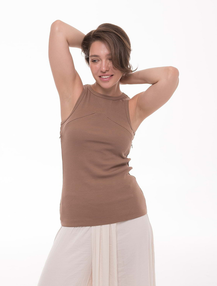 Maternity & nursing tank top