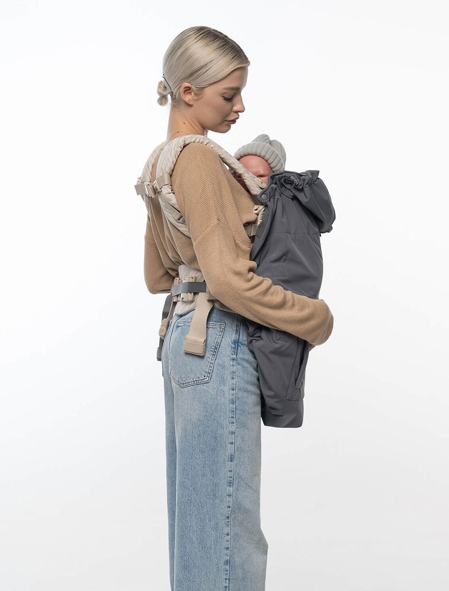 All-season Softshell babywearing cover