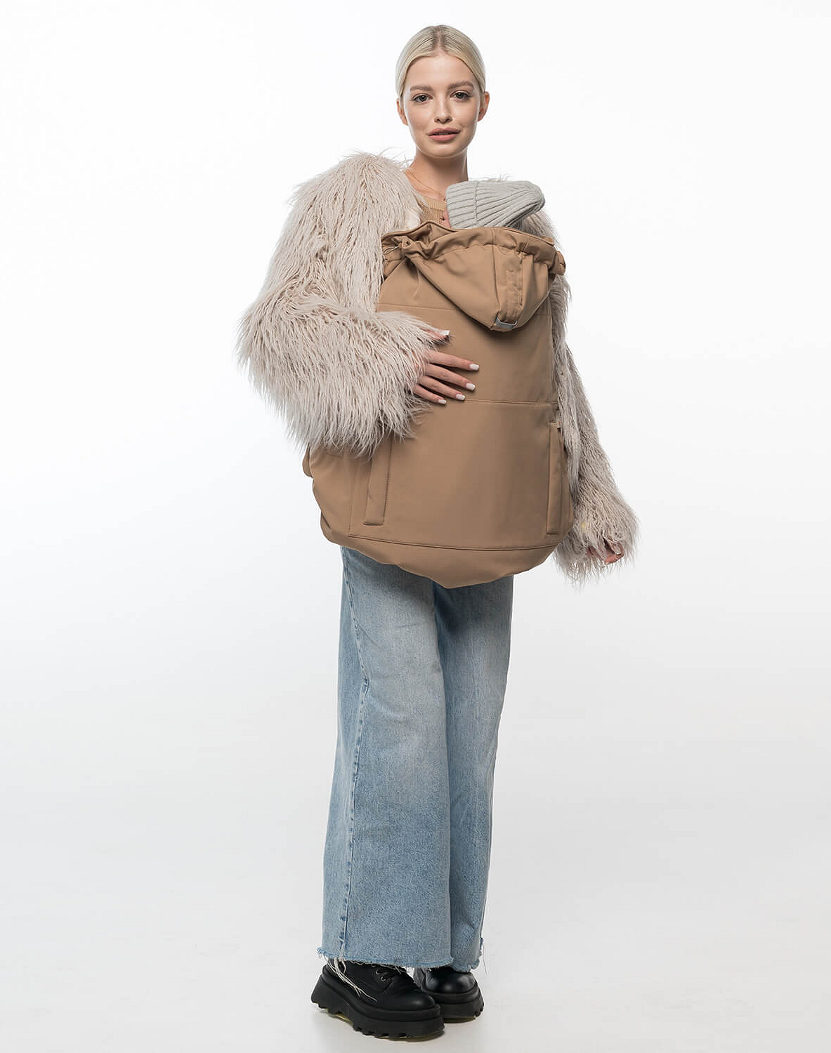 All-season Softshell babywearing cover