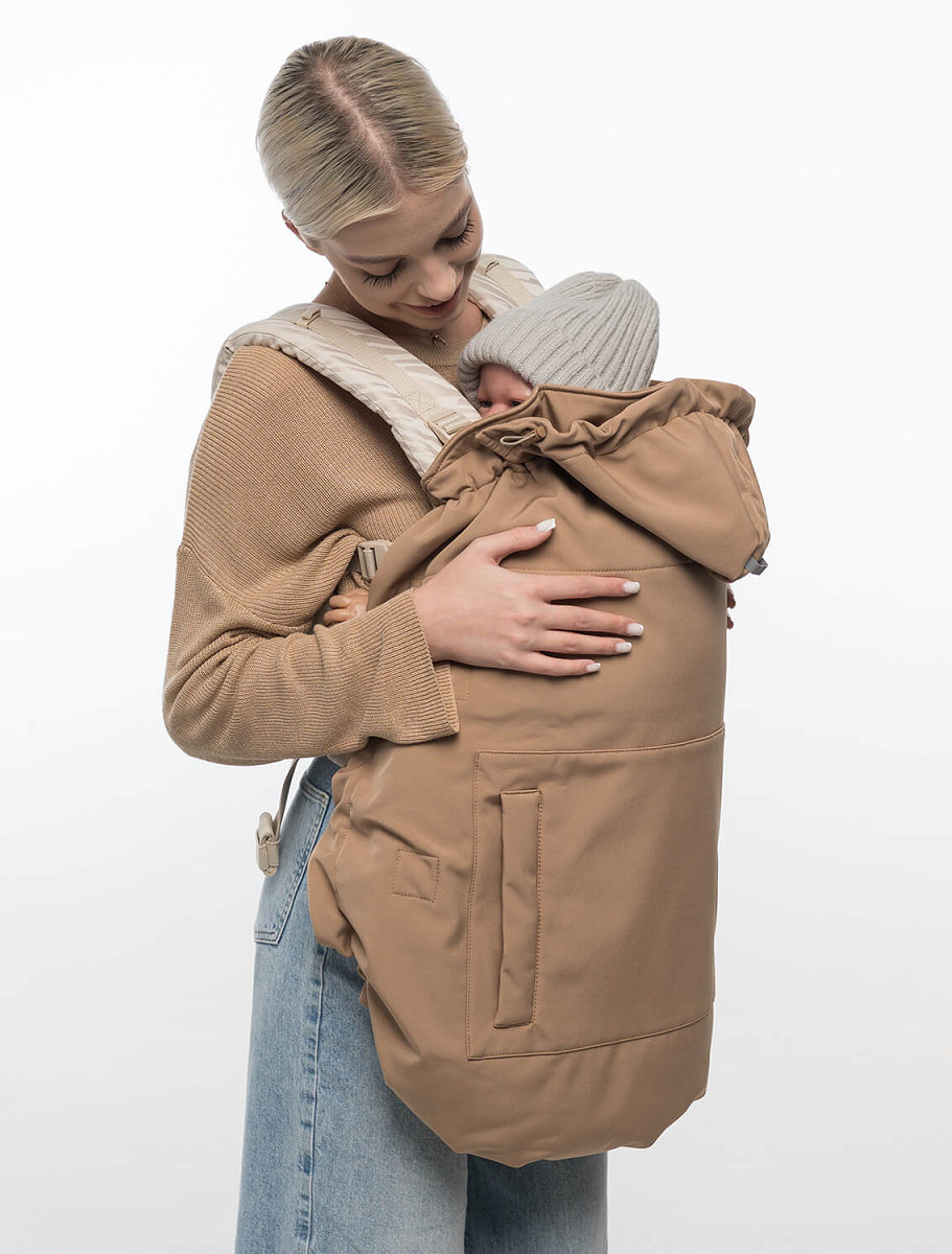 All-season Softshell babywearing cover