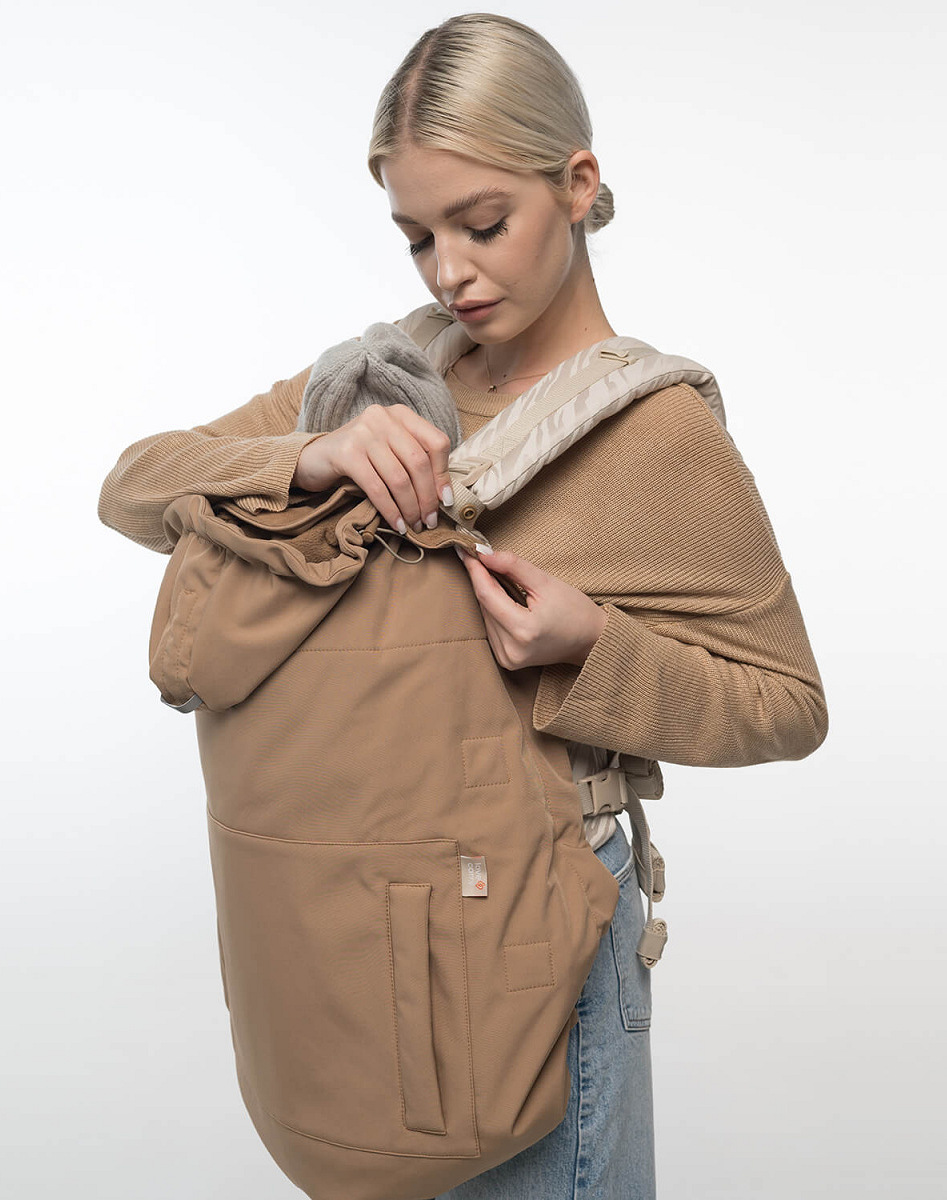 All-season Softshell babywearing cover