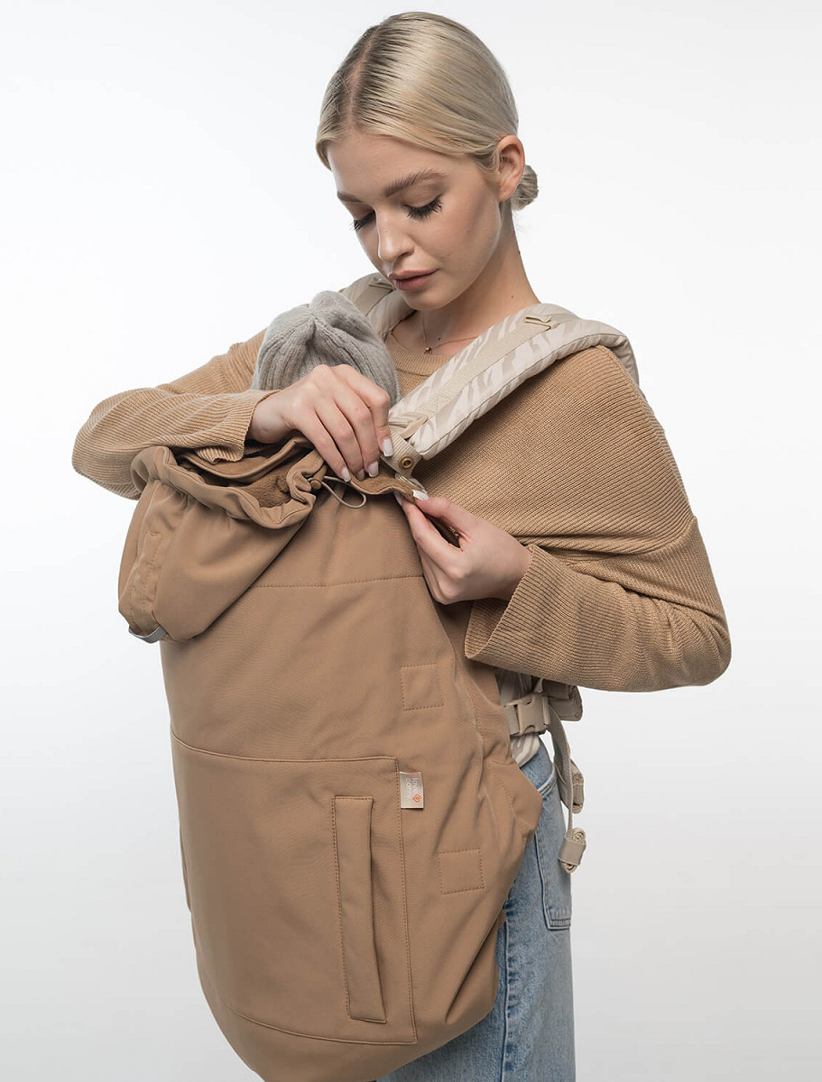 All-season Softshell babywearing cover