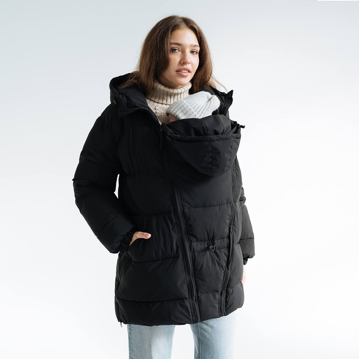 Maternity & Babywearing Puffer Coat