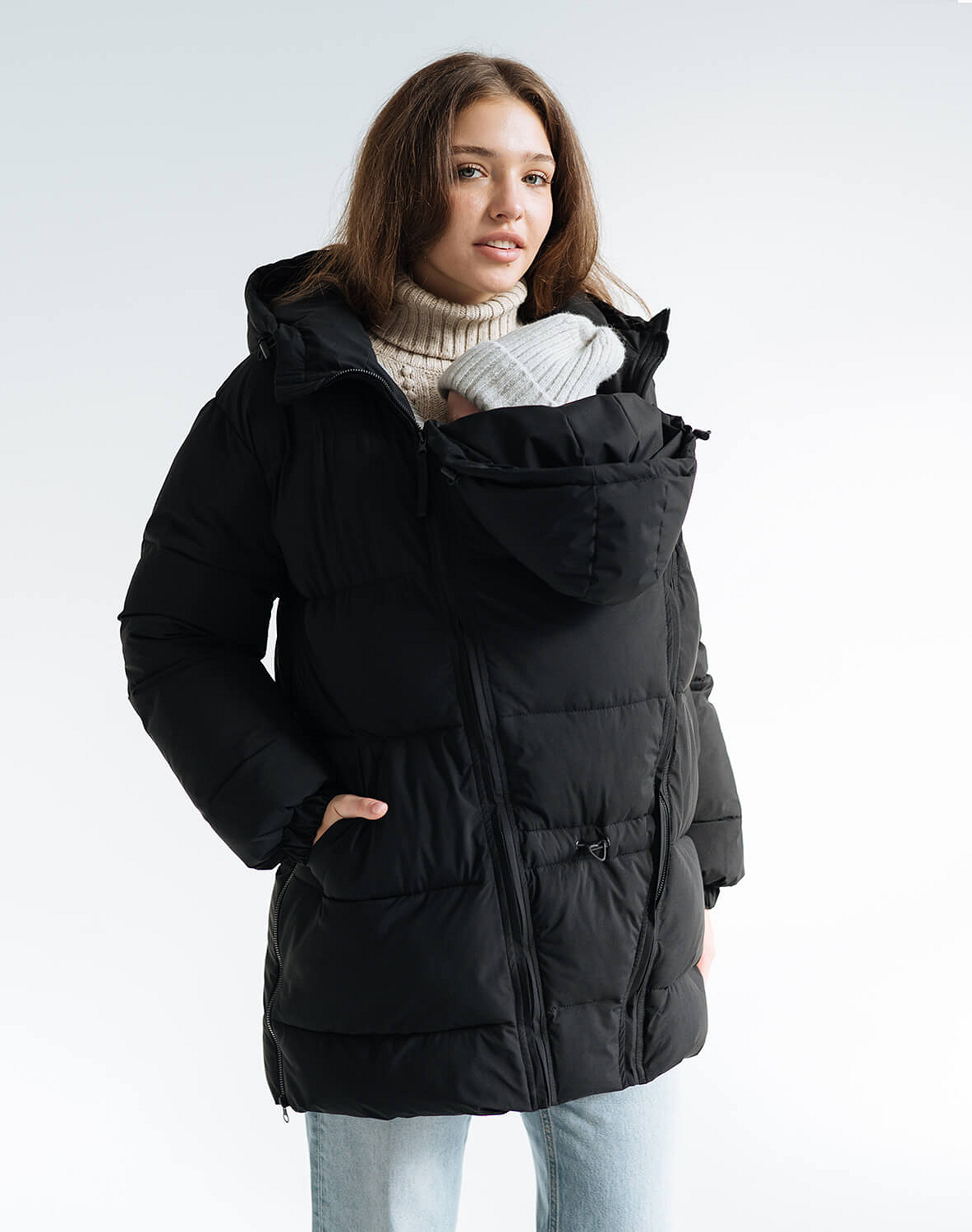 Maternity & Babywearing Puffer Coat
