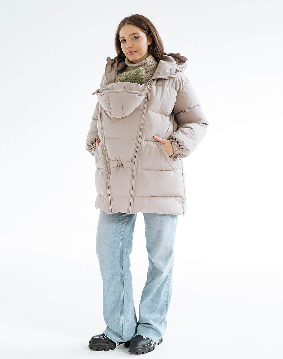 Maternity & Babywearing Puffer Jacket