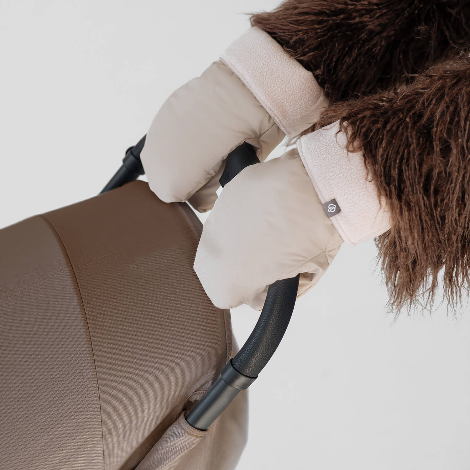 Stroller hand muff Beige