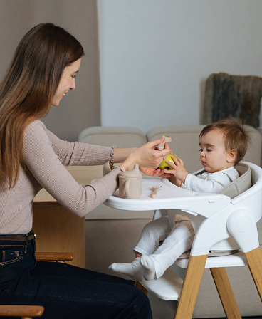 3-in-1 highchair Flex by Love & Carry® - White
