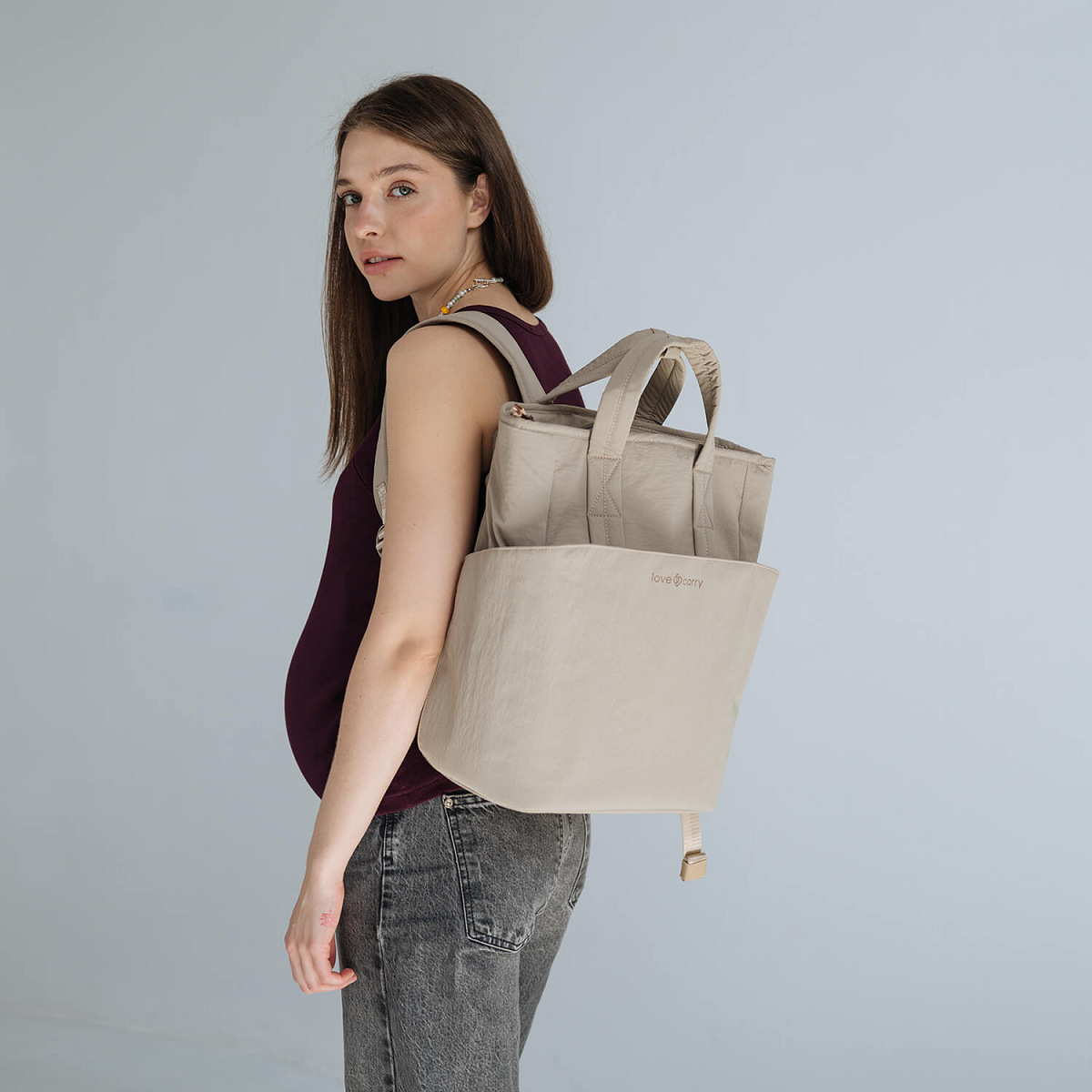 Diaper bag backpack