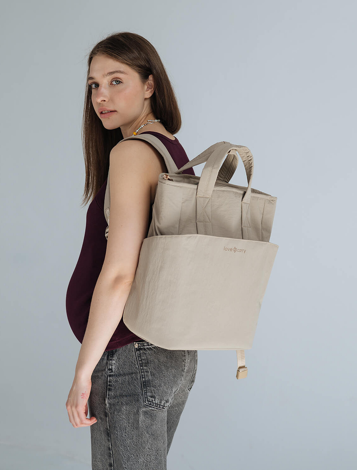 Diaper bag backpack