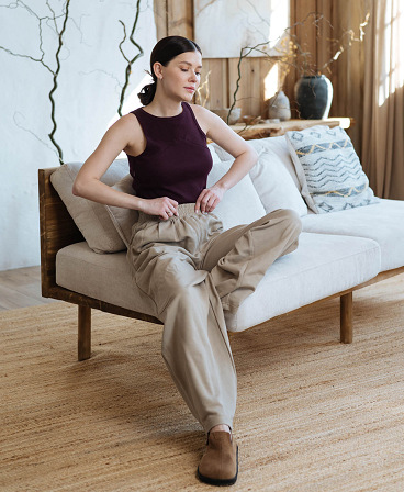 Maternity & nursing tank top