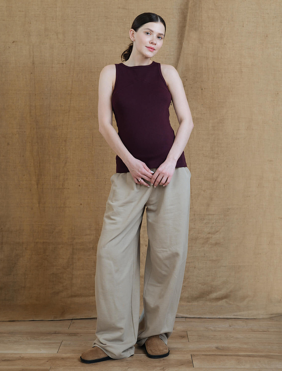 Maternity & nursing tank top