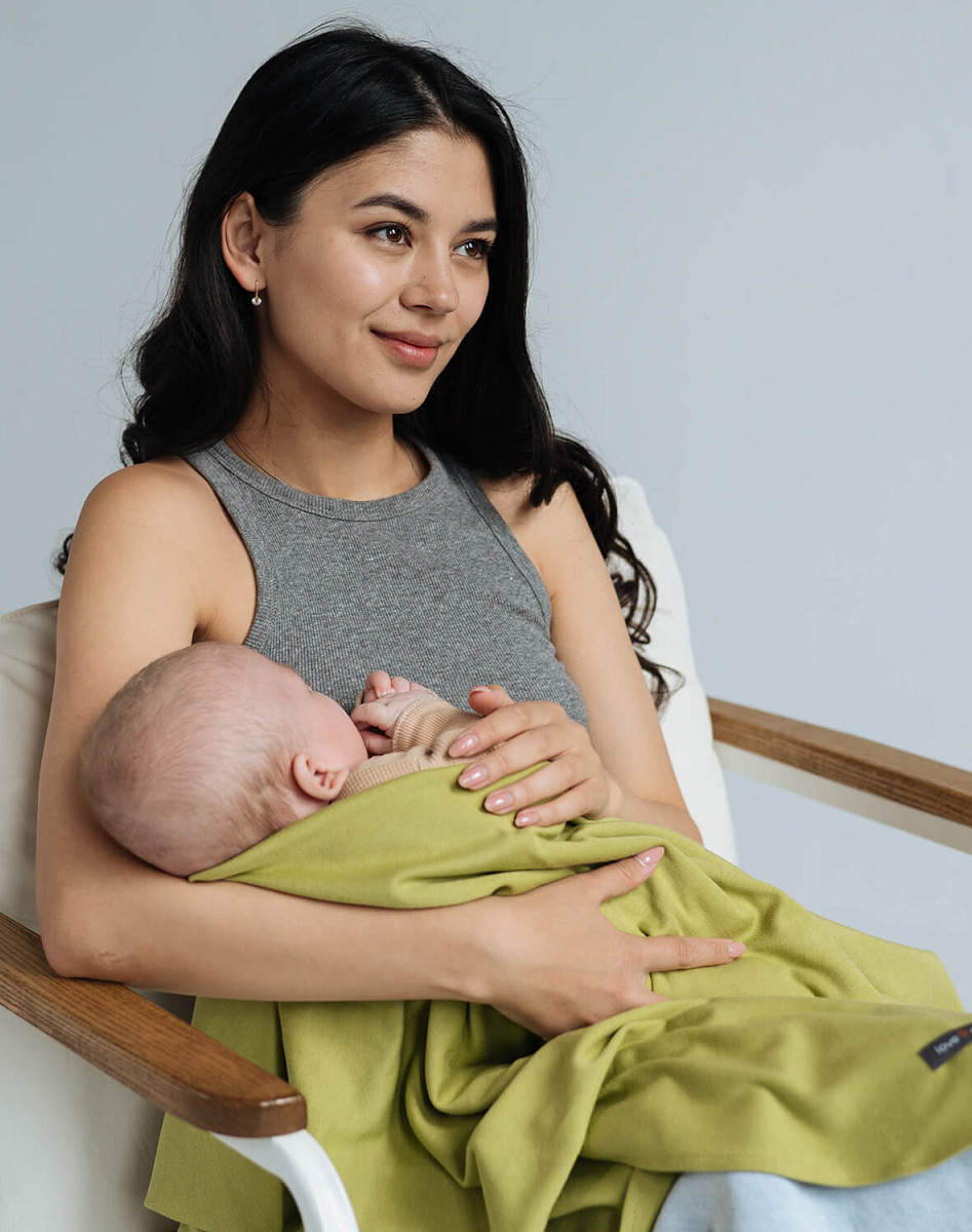 Stretchy swaddle blanket 110 x 90 cm