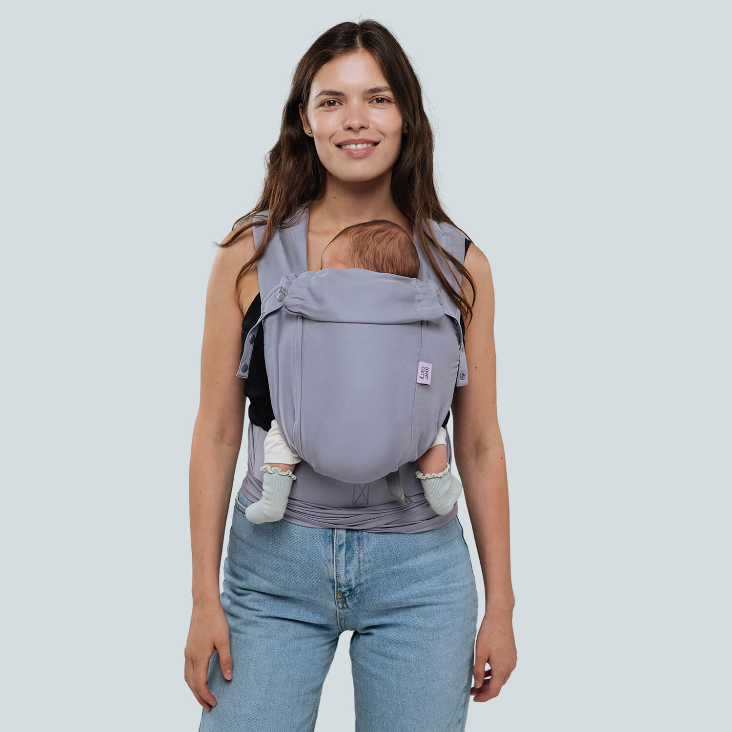 LoveTie baby carrier Wisteria
