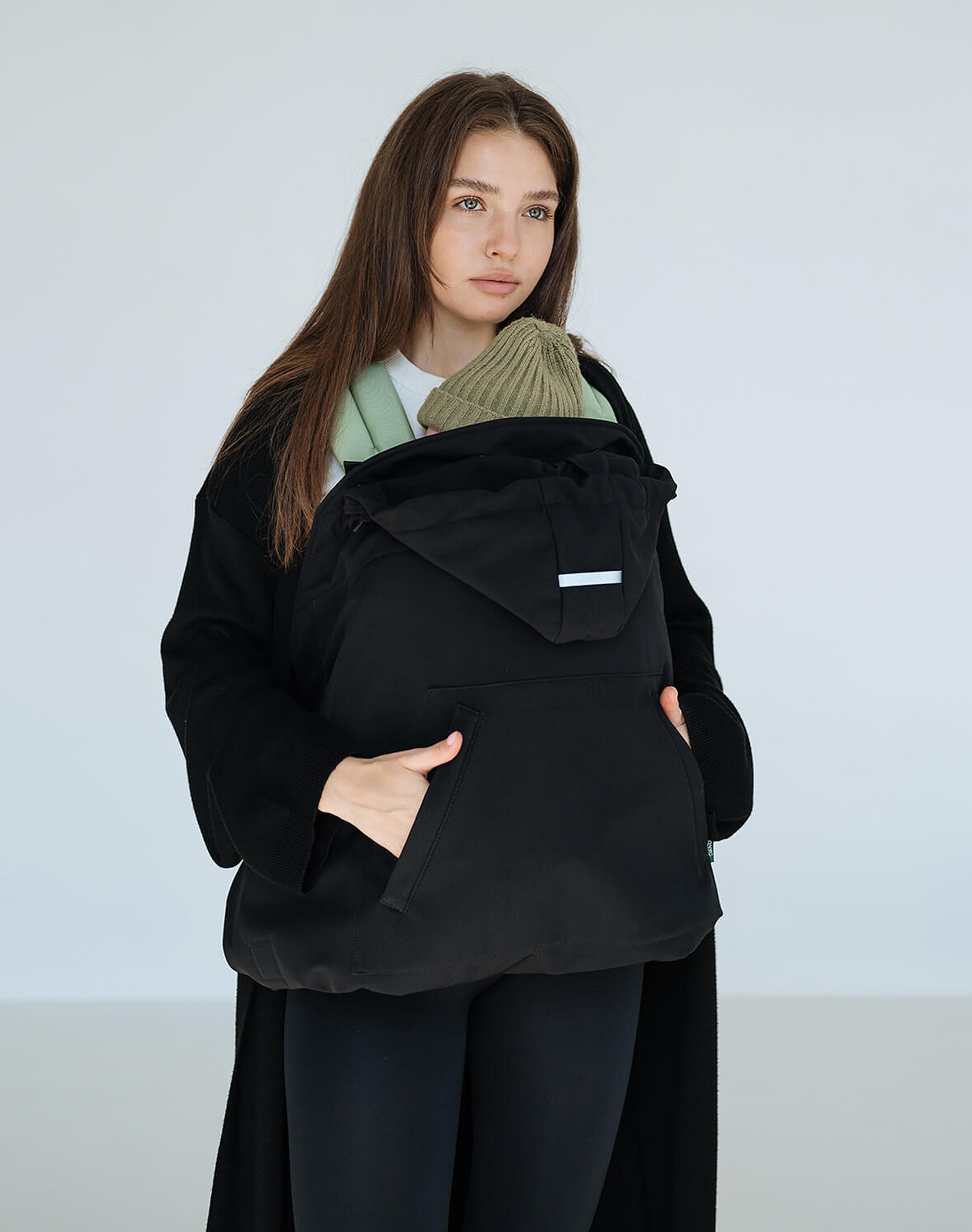 All-season Softshell babywearing cover