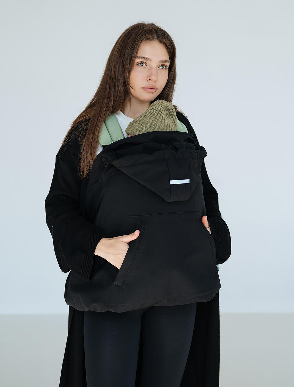 All-season Softshell babywearing cover