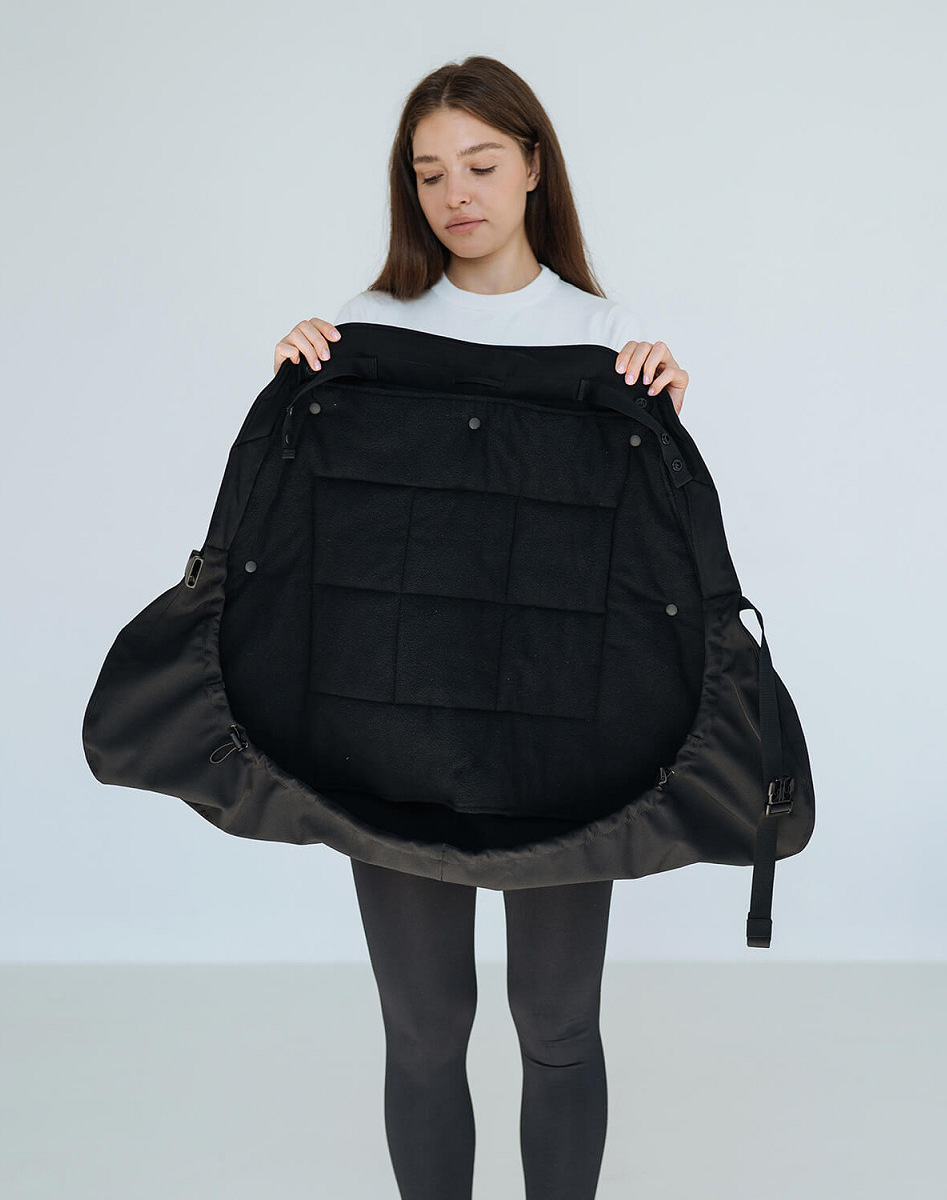 All-season Softshell babywearing cover