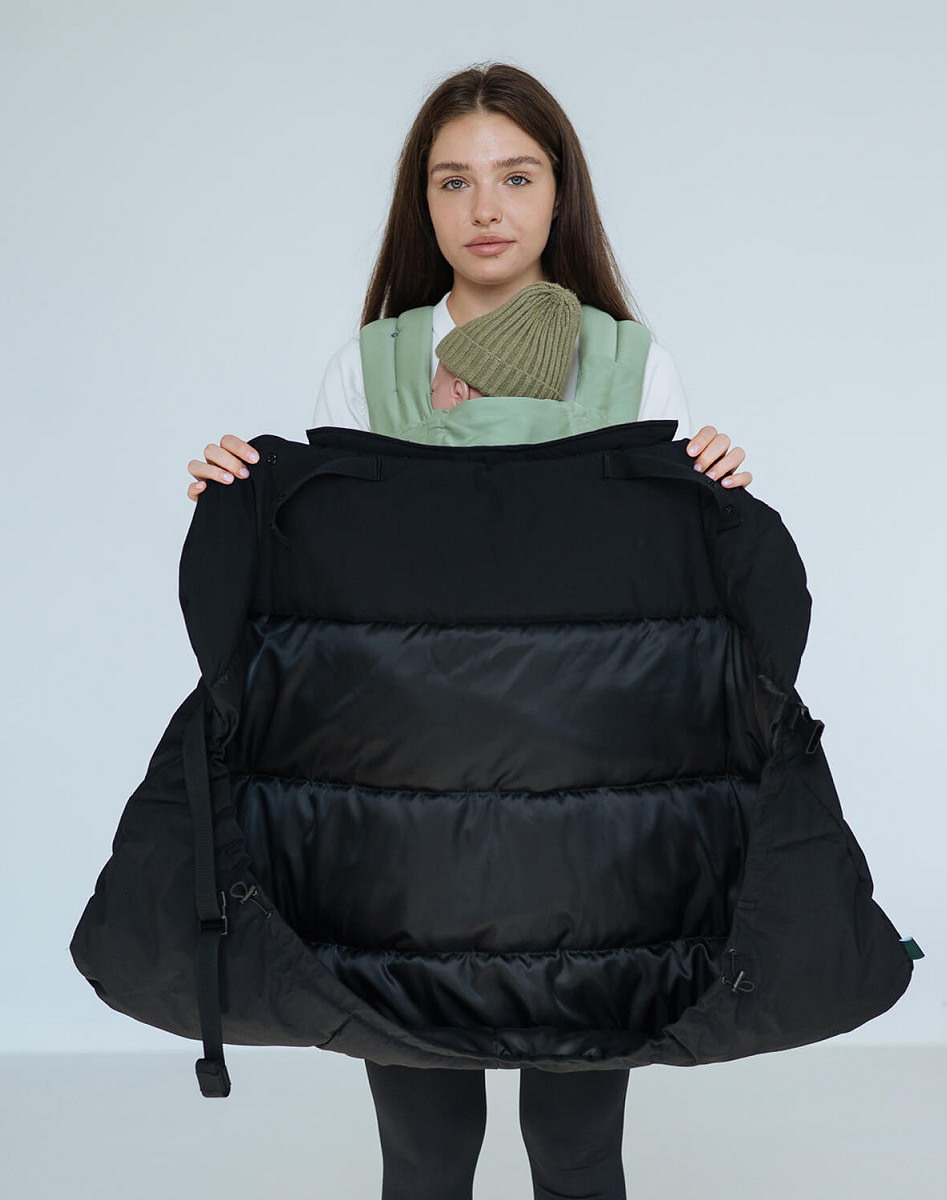 Winter babywearing cover