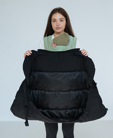 Winter babywearing cover