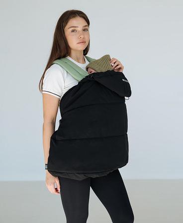Winter babywearing cover