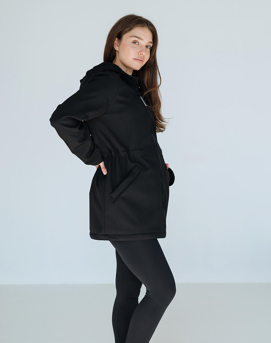 3 in 1 Softshell maternity babywearing jacket