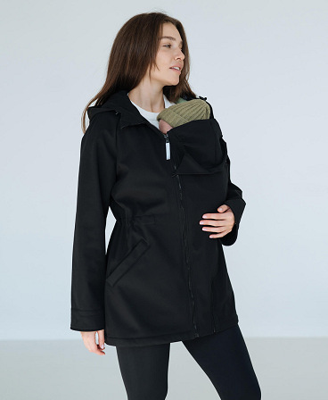 3 in 1 Softshell maternity babywearing jacket