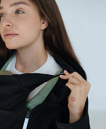 3 in 1 Softshell maternity babywearing jacket