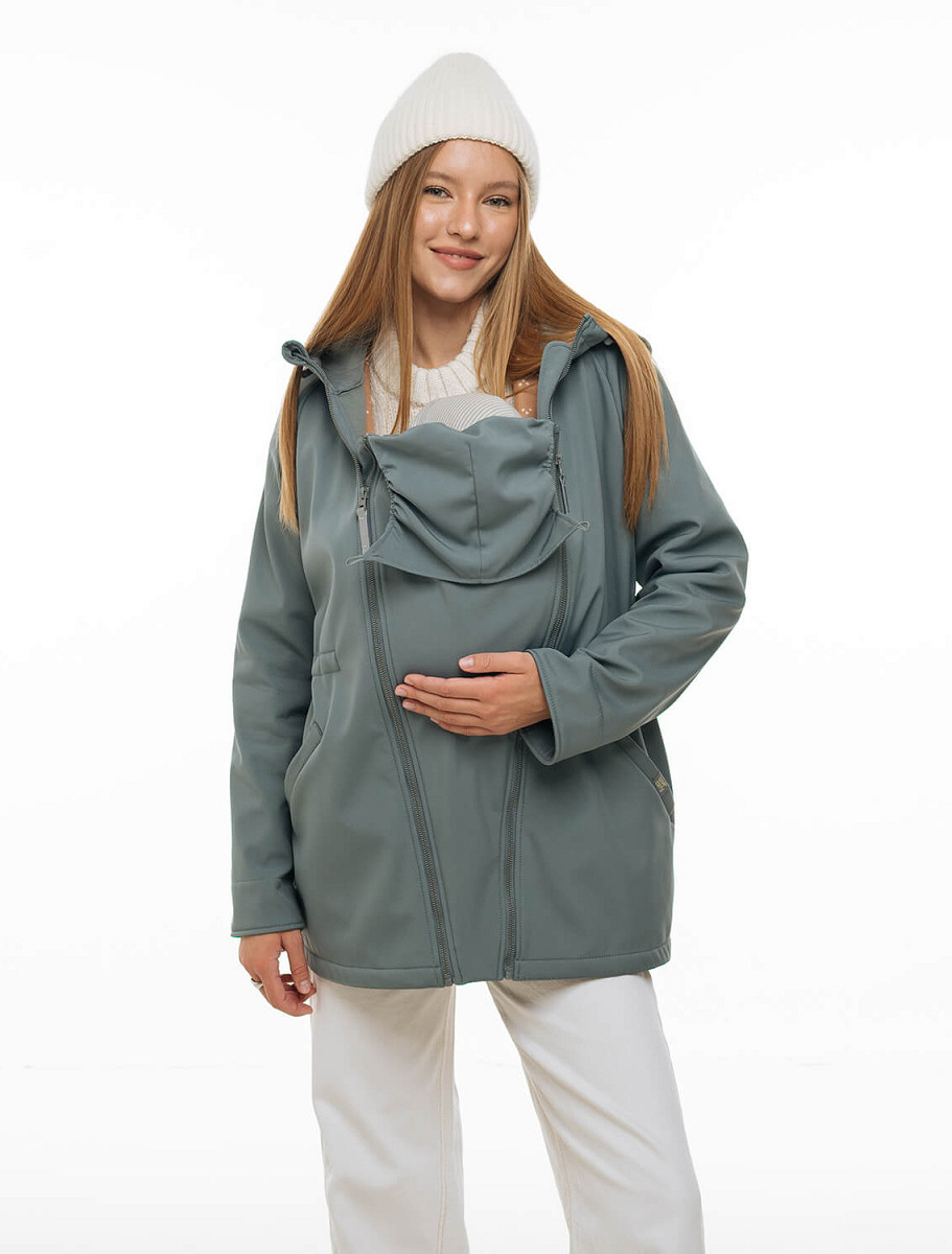 3 in 1 Softshell maternity babywearing jacket