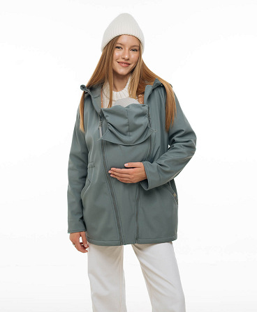 3 in 1 Softshell maternity babywearing jacket