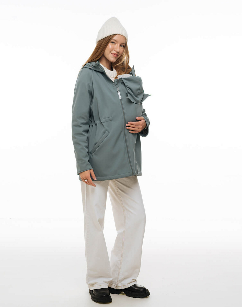3 in 1 Softshell maternity babywearing jacket