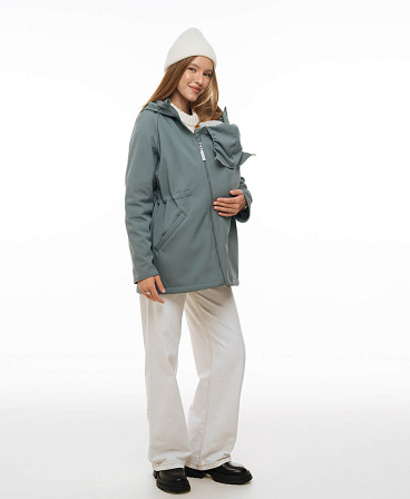 3 in 1 Softshell maternity babywearing jacket