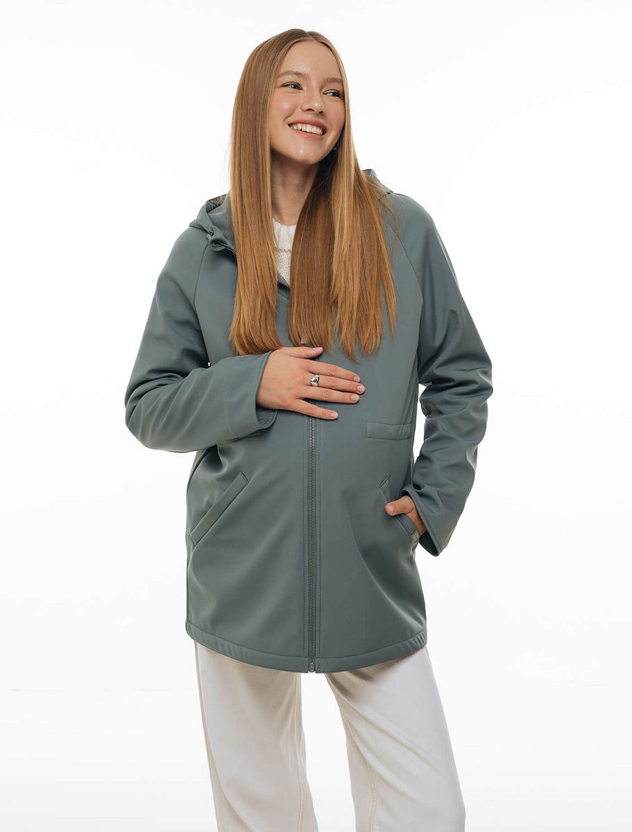 3 in 1 Softshell maternity babywearing jacket