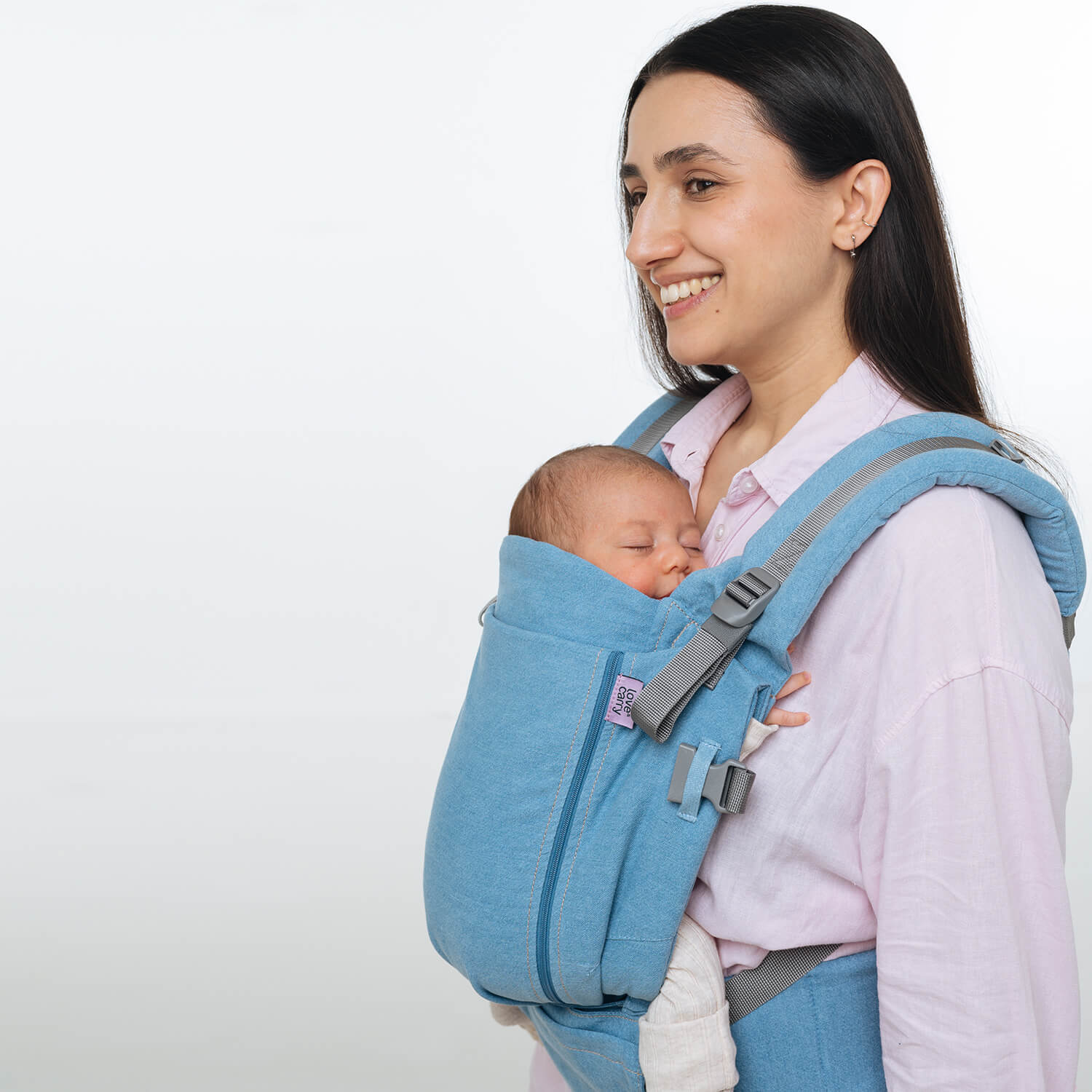 ONE baby carrier Light denim