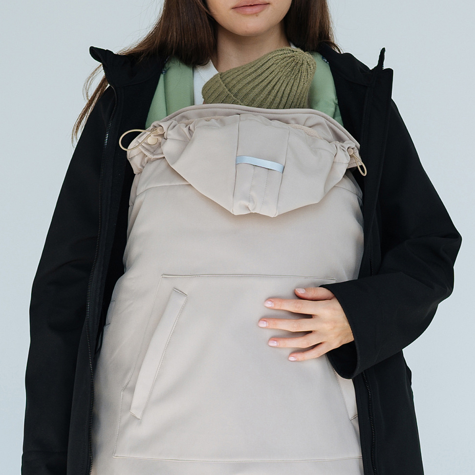All-season Softshell babywearing cover