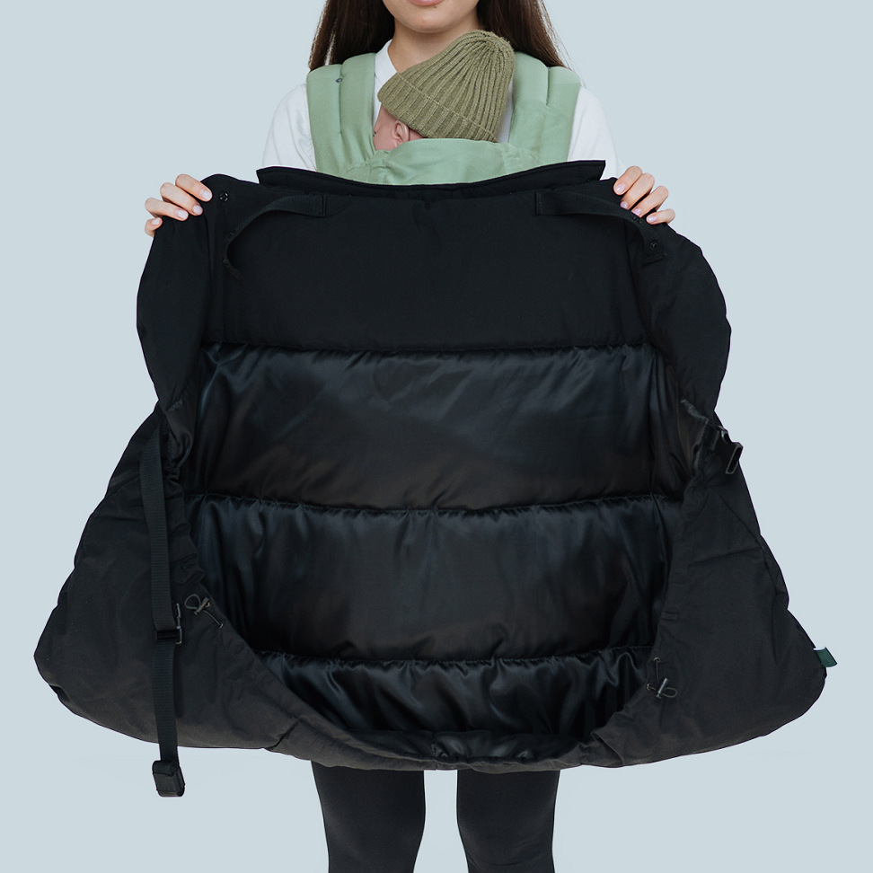 Winter babywearing cover
