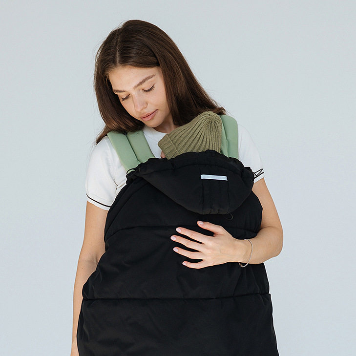 Winter babywearing cover