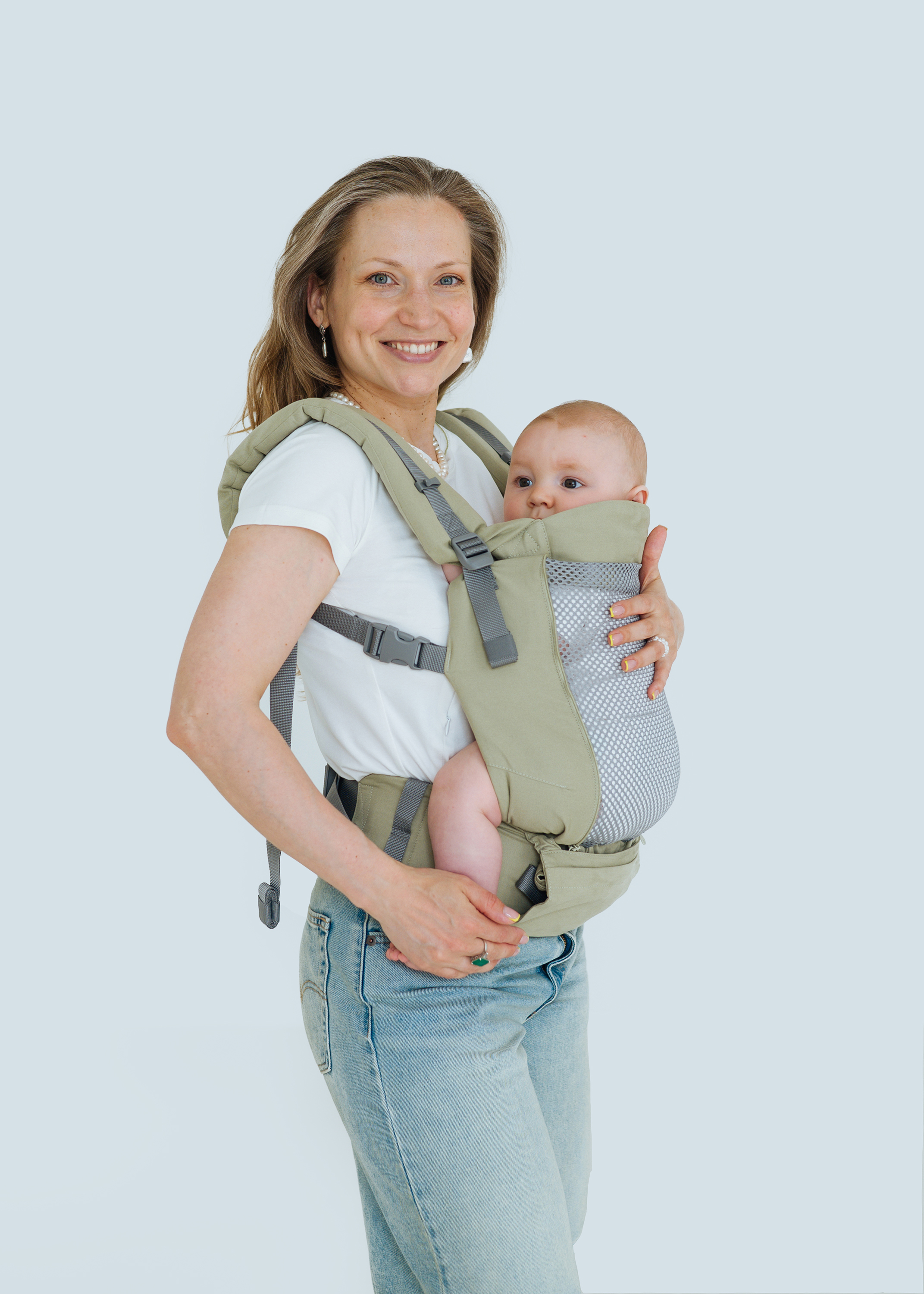 ONE Evo baby carrier Matcha