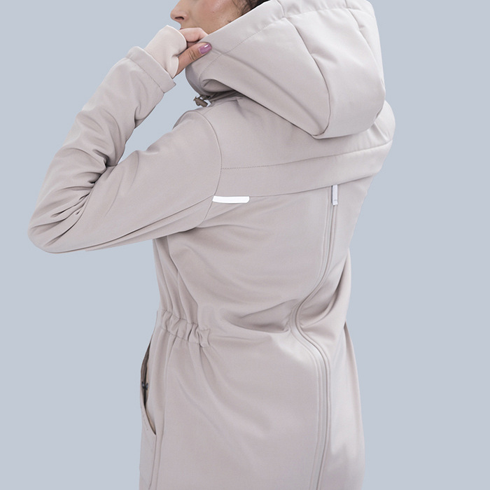 4 in 1 Softshell maternity babywearing jacket